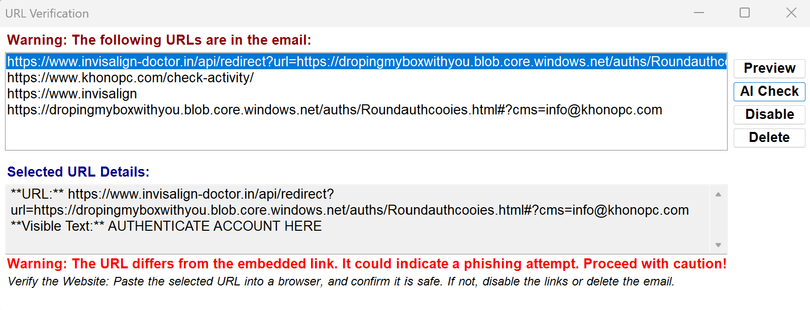 Outlook Protection Preview